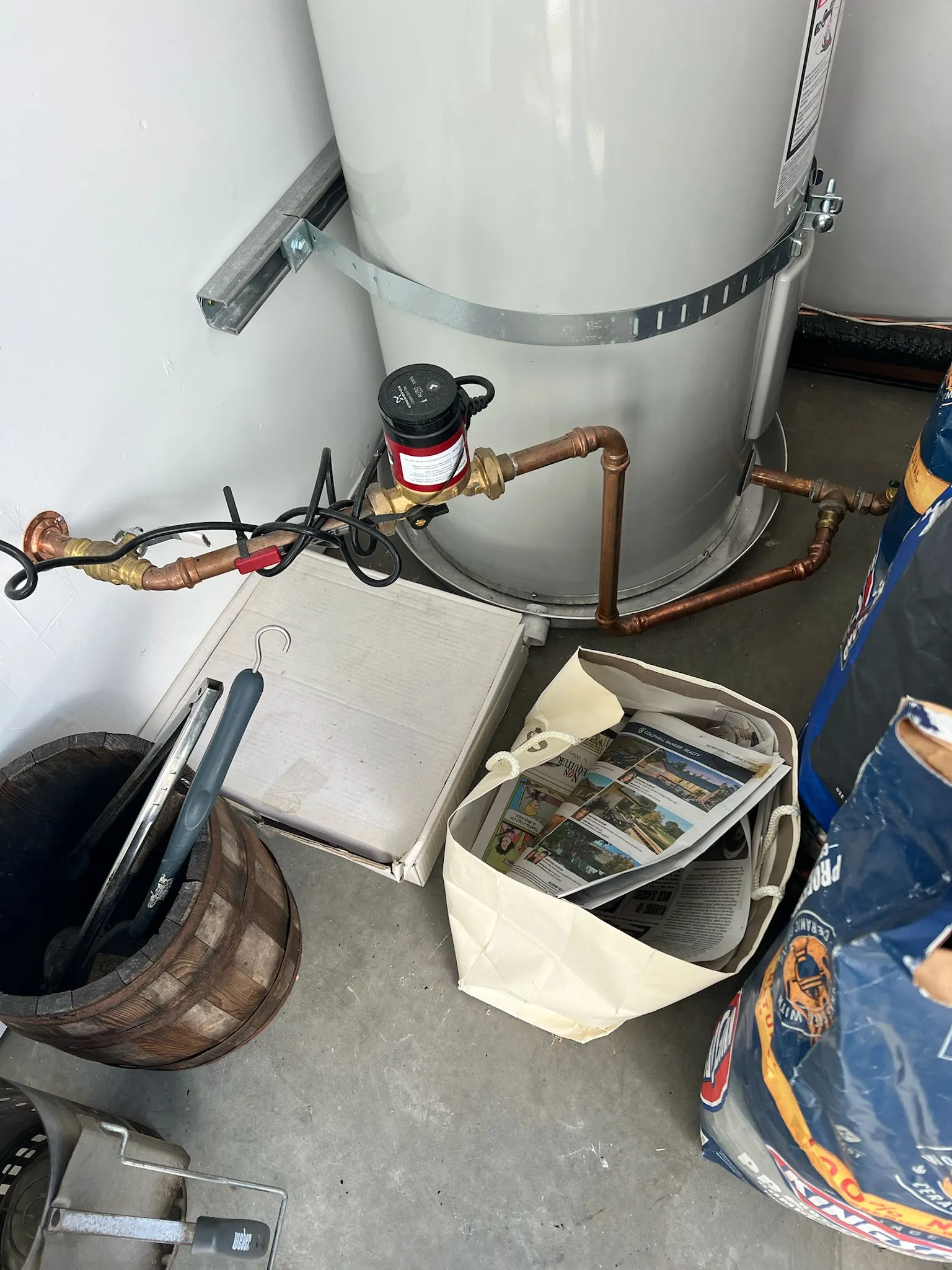 A Vasquez Plumbing technician performing a residential service call in Sonoma County